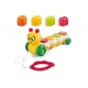 Jucarie de tras omiduta muzicala cu forme colorate