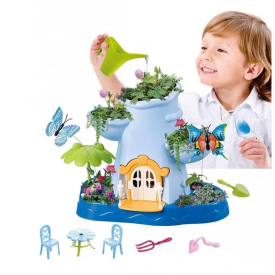 Jucarie educativa, Gradina Magica a Zanelor, cu lumini si sunete, albastru