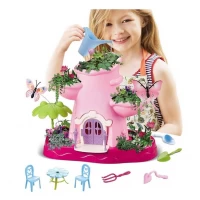 Jucarie educativa, Gradina Magica a Zanelor, cu lumini si sunete, roz