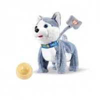 Jucarie interactiva de plus Catelus Husky