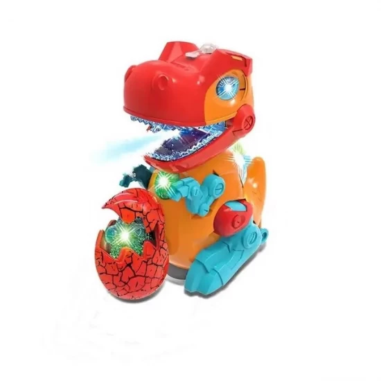 Jucarie interactiva dinozaur electric cu lumini si flacari Jucarie interactiva dinozaur electric cu lumini si flacari