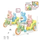 Jucarie interactiva iepuras Funny Rabbit cu tricicleta, muzica si lumini Jucarie interactiva iepuras Funny Rabbit cu tricicleta, muzica si lumini