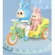 Jucarie interactiva iepuras Funny Rabbit cu tricicleta, muzica si lumini Jucarie interactiva iepuras Funny Rabbit cu tricicleta, muzica si lumini