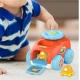 Jucarie bebelusi - Masina catapulta cu volan si 2 masinute Push and Go Jucarie bebelusi - Masina catapulta cu volan si 2 masinute Push and Go