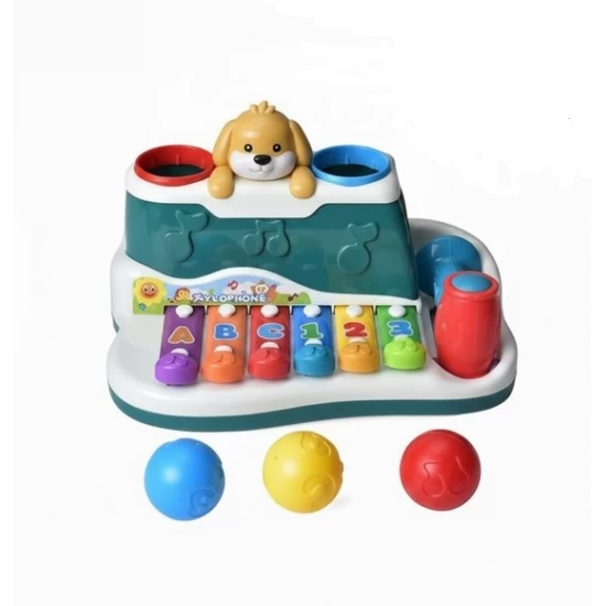 Pian electronic pentru copii – Catelus cu bile