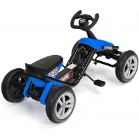 Kart cu pedale pentru copii Speed Albastru