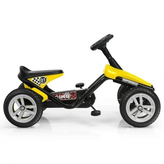 Kart cu pedale pentru copii Speed Albastru Kart cu pedale pentru copii Speed Albastru