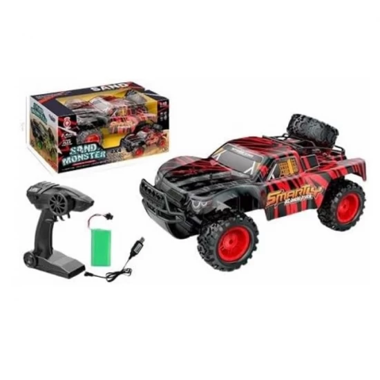 Masina de teren cu telecomanda, baterie litiu, Sand Monster, scara 1:10