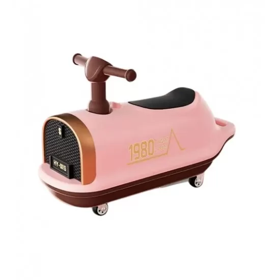 Masinuta fara pedale ride on Retro 1980 Roz Masinuta fara pedale ride on Retro 1980 Roz