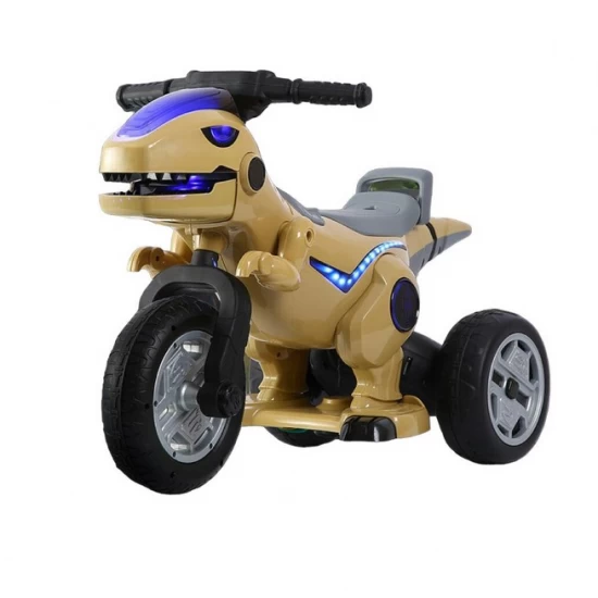 Motocicleta electrica dinozaur 12V bej