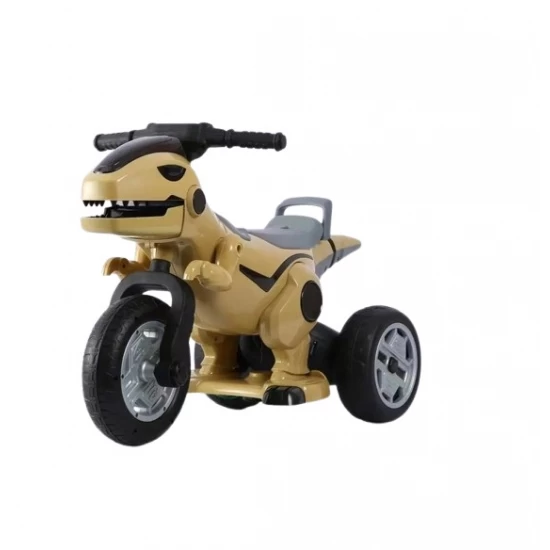 Motocicleta electrica dinozaur 12V bej