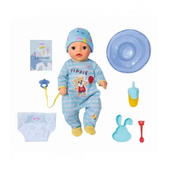 Papusa bebelus interactiv Baby Born baiat 36 cm Papusa bebelus interactiv Baby Born baiat 36 cm