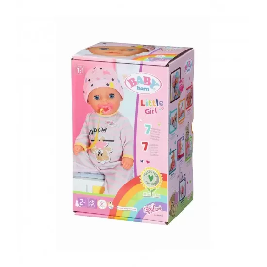Papusa bebelus interactiv Baby Born fetita 36 cm Papusa bebelus interactiv Baby Born fetita 36 cm