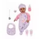 Papusa bebelus interactiv negru Baby Annabell Leah 43 cm Papusa bebelus interactiv negru Baby Annabell Leah 43 cm