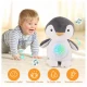 Pinguin de plus cu proiectie stele si muzica lina Pinguin de plus cu proiectie stele si muzica lina