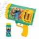 Jucarie pistol pentru baloane de sapun, sufla sute de baloane, cu lumini, Stitch