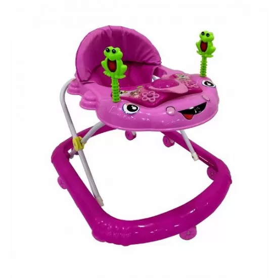 Premergator cu sunete si lumini Broscuta roz Premergator cu sunete si lumini Broscuta roz