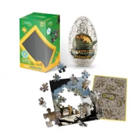 Puzzle in ou National Geographic, Dinozaur Stegosaurus, 63 piese