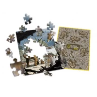 Puzzle in ou National Geographic, Dinozaur Stegosaurus, 63 piese