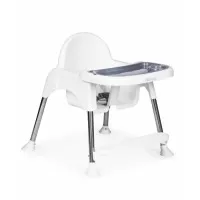 Scaun de masa 2 in 1 Ecotoys HC-135 - Alb