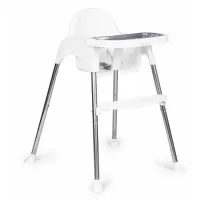 Scaun de masa 2 in 1 Ecotoys HC-135 - Alb