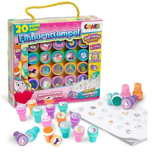 Set 26 stampile cu unicorni