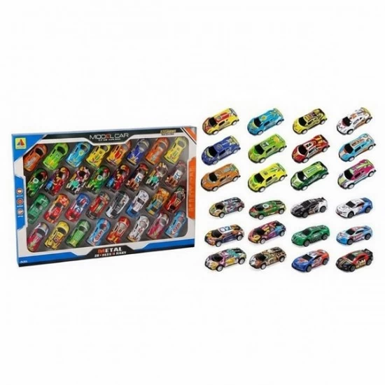 Set 32 masinute metalice colorate, jucarii de colectie si cadou pentru copii, +3 ani