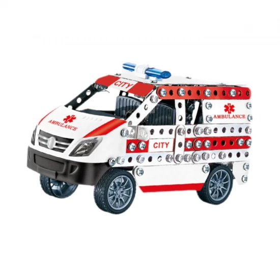 Set de constructie metalic ambulanta 314 piese 