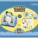 Set catelus cu cusca si accesorii doctor Set catelus cu cusca si accesorii doctor