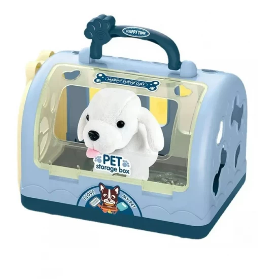 Set catelus cu cusca si accesorii doctor Set catelus cu cusca si accesorii doctor