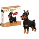 Set de constructie Caine Doberman 900 piese