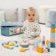 Set de constructie 4 in 1 pentru copii mici Ecoiffier Arbick 41 piese Set de constructie 4 in 1 pentru copii mici Ecoiffier Arbick 41 piese