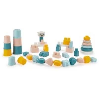 Set de constructie 4 in 1 pentru copii mici Ecoiffier Arbick 41 piese