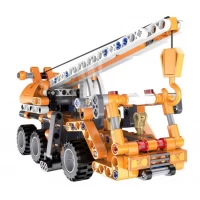 Set constructie Camion cu macara 272 piese 
