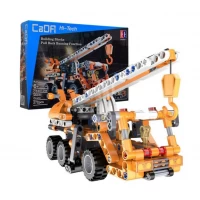 Set constructie Camion cu macara 272 piese 