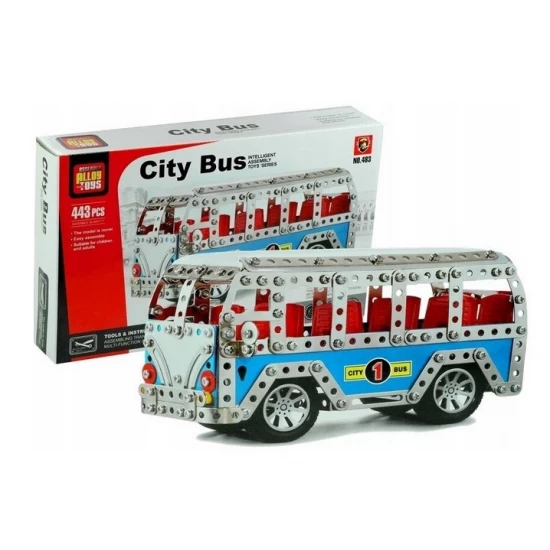 Set constructie metalic vehicul de transport Van 443 piese