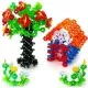 Set constructie rozete mari 139 piese cu diametru 5 cm Set constructie rozete mari 139 piese cu diametru 5 cm