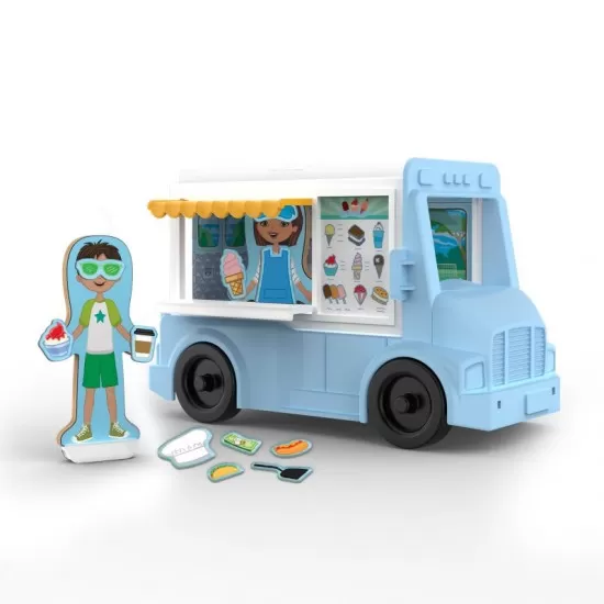 Set de joaca magnetic Food Truck Melissa and Doug Set de joaca magnetic Food Truck Melissa and Doug