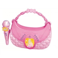 Set muzical pentru fetite cu gentuta si microfon karaoke