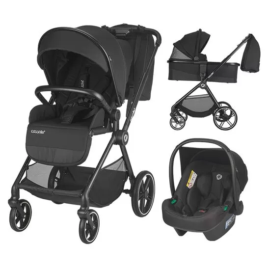Sistem modular 3 in 1 Coccolle Lissia Anthracite Sistem modular 3 in 1 Coccolle Lissia Anthracite