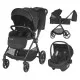 Sistem modular 3 in 1 Coccolle Lissia Anthracite Sistem modular 3 in 1 Coccolle Lissia Anthracite