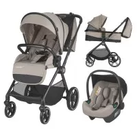 Sistem modular 3 in 1 Coccolle Lissia Butternut Beige