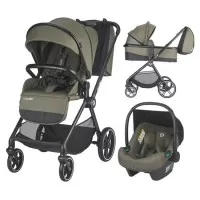 Sistem modular 3 in 1 Coccolle Lissia Moss Green