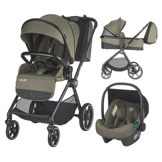 Sistem modular 3 in 1 Coccolle Lissia Moss Green Sistem modular 3 in 1 Coccolle Lissia Moss Green