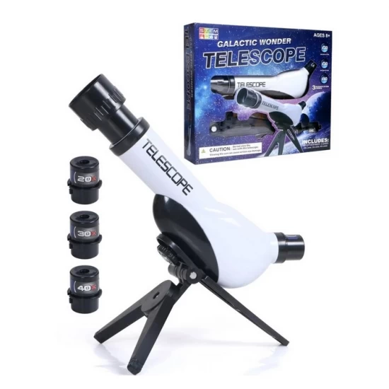 Telescop STEM pentru copii 20x-30x-40x