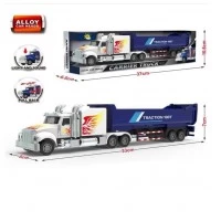 Tir metalic 33 cm cu sunete si lumini Carrier Truck 