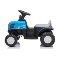 Tractor cu pedala electrica pentru copii - Albastru
