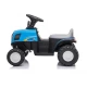 Tractor cu pedala electrica pentru copii - Albastru Tractor cu pedala electrica pentru copii - Albastru
