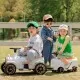 Trenulet electric cu 2 motoare 12V Modern Classic 1945 Alb Trenulet electric cu 2 motoare 12V Modern Classic 1945 Alb