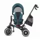 Tricicleta copii multifunctionala pliabila Coccolle Vispo Turquoise Tide